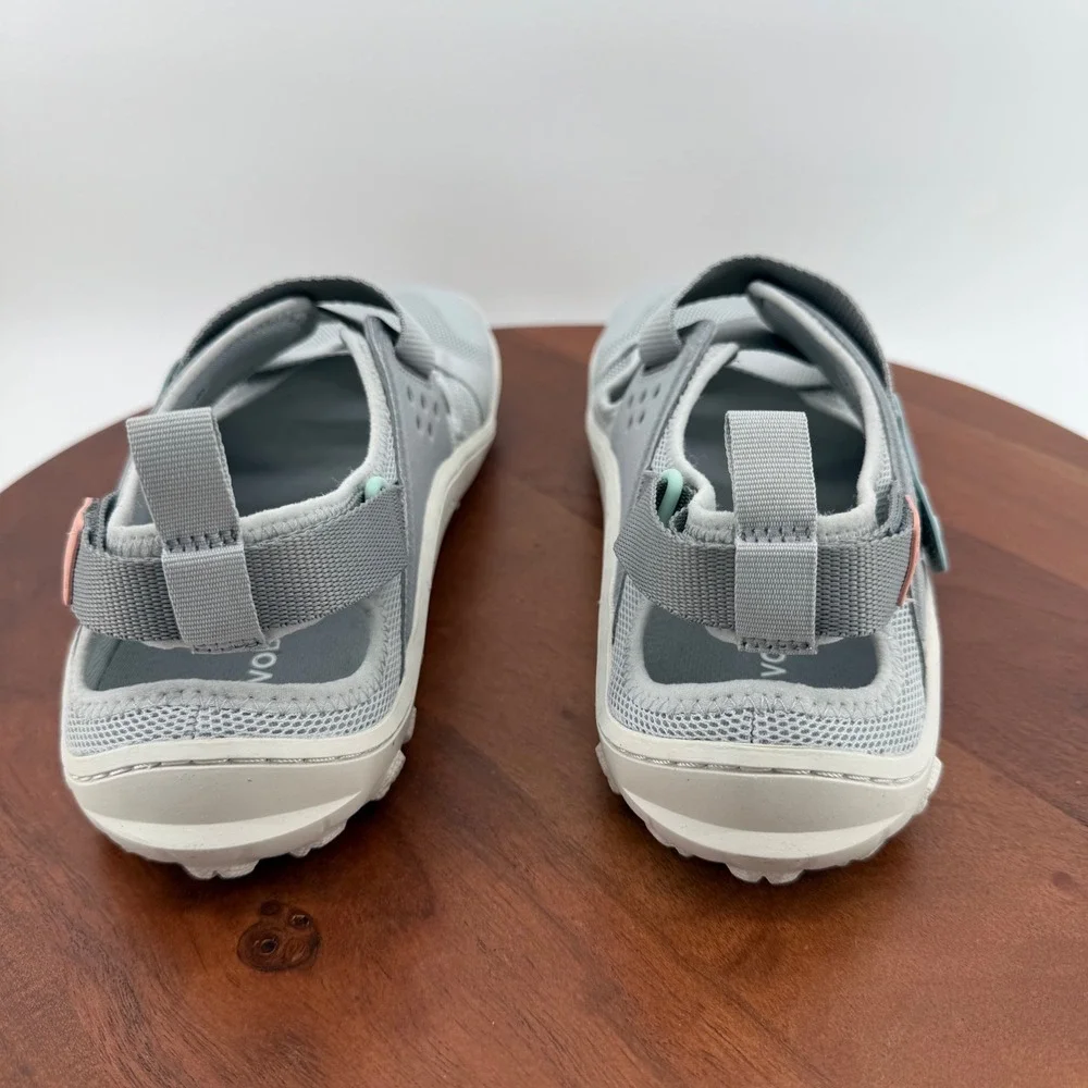 Vivobarefoot Tracker Sandal Glacier Grey Minimalist Barefoot Mens EU 45/US 12